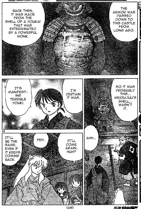InuYasha Chapter 400 page 22 - Chapter 400: Meioujuu