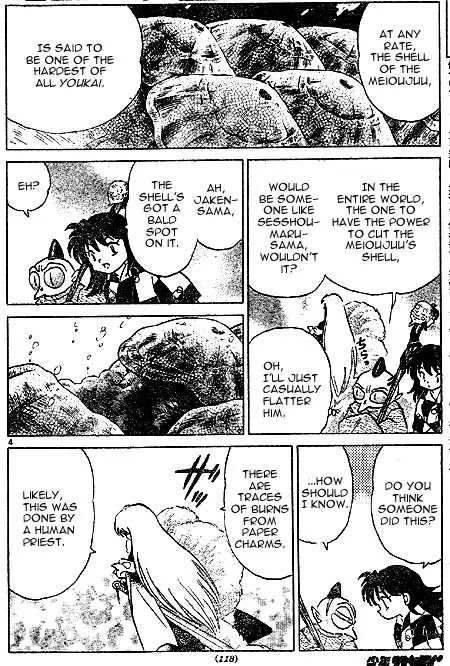 InuYasha Chapter 400 page 4 - Chapter 400: Meioujuu