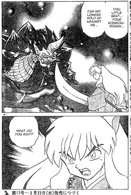 InuYasha Chapter 401 page 18 - Chapter 401: Armored Shell