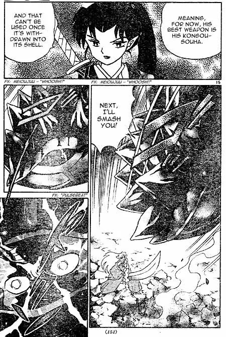 InuYasha Chapter 402 page 15 - Chapter 402: Mouryoumaru's Goal