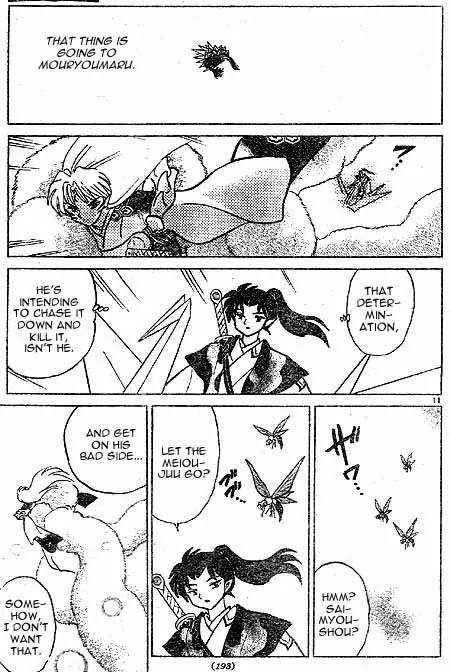 InuYasha Chapter 403 page 11 - Chapter 403: Stolen Kongousouha