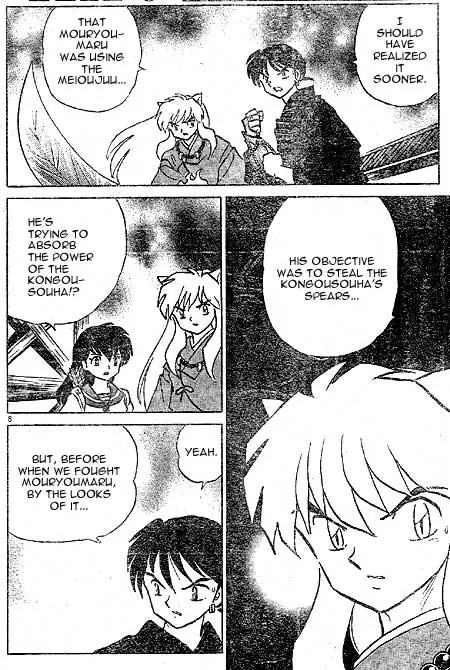 InuYasha Chapter 403 page 8 - Chapter 403: Stolen Kongousouha