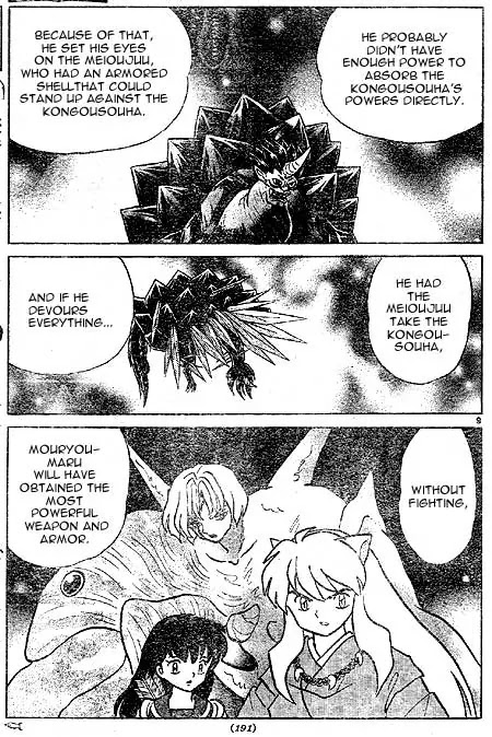 InuYasha Chapter 403 page 9 - Chapter 403: Stolen Kongousouha
