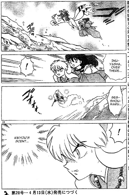 InuYasha Chapter 404 page 18 - Chapter 404: Mouryoumaru's Transformation