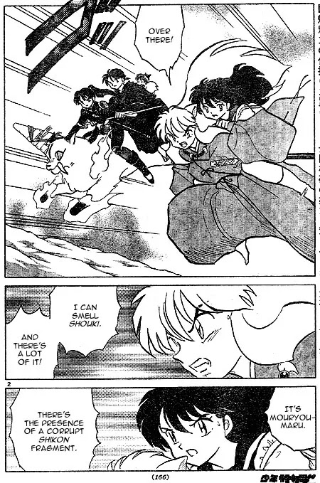 InuYasha Chapter 404 page 2 - Chapter 404: Mouryoumaru's Transformation
