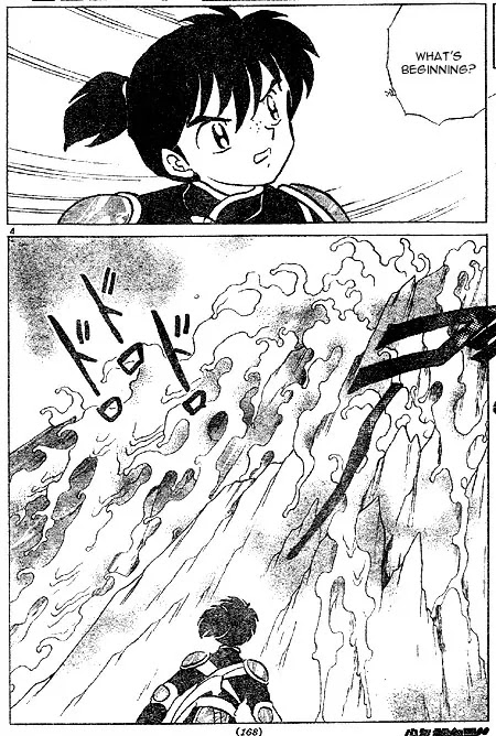 InuYasha Chapter 404 page 4 - Chapter 404: Mouryoumaru's Transformation