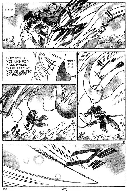 InuYasha Chapter 404 page 9 - Chapter 404: Mouryoumaru's Transformation