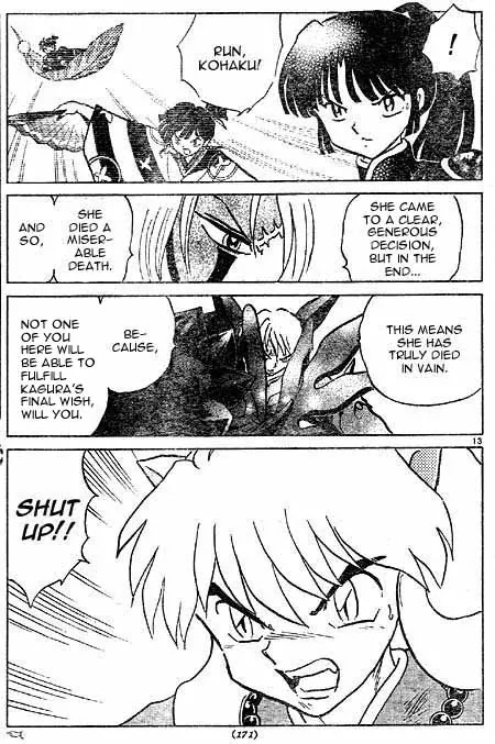 InuYasha Chapter 406 page 13 - Chapter 406: Anger