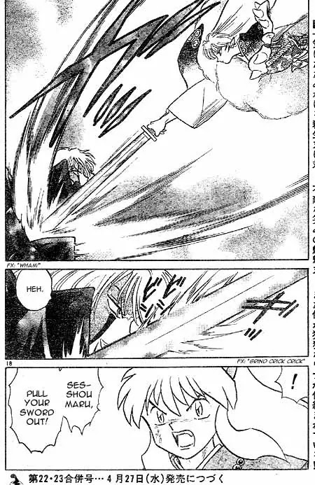 InuYasha Chapter 406 page 18 - Chapter 406: Anger