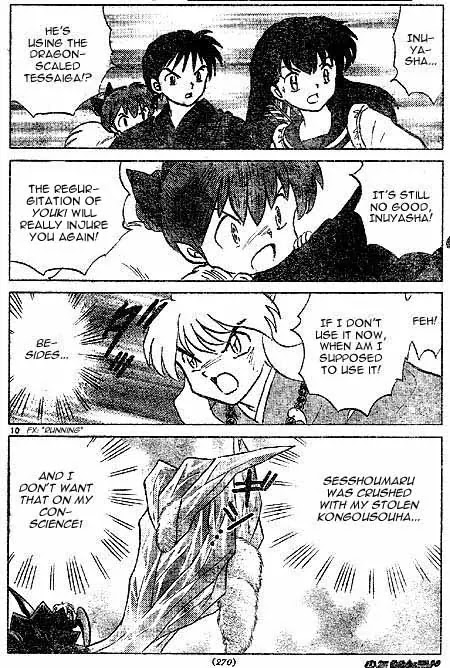 InuYasha Chapter 407 page 10 - Chapter 407: Sesshoumaru's Crisis