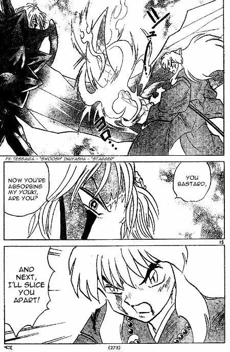 InuYasha Chapter 407 page 15 - Chapter 407: Sesshoumaru's Crisis