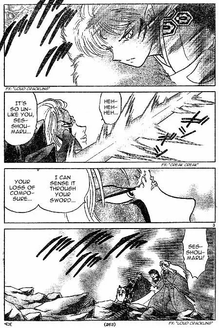 InuYasha Chapter 407 page 3 - Chapter 407: Sesshoumaru's Crisis