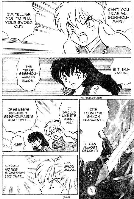 InuYasha Chapter 407 page 4 - Chapter 407: Sesshoumaru's Crisis