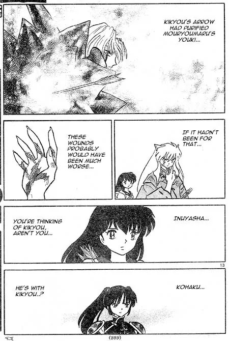 InuYasha Chapter 408 page 13 - Chapter 408: Escape