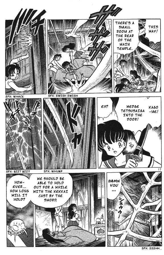 InuYasha Chapter 41 page 16 - Chapter 41: Spider Web