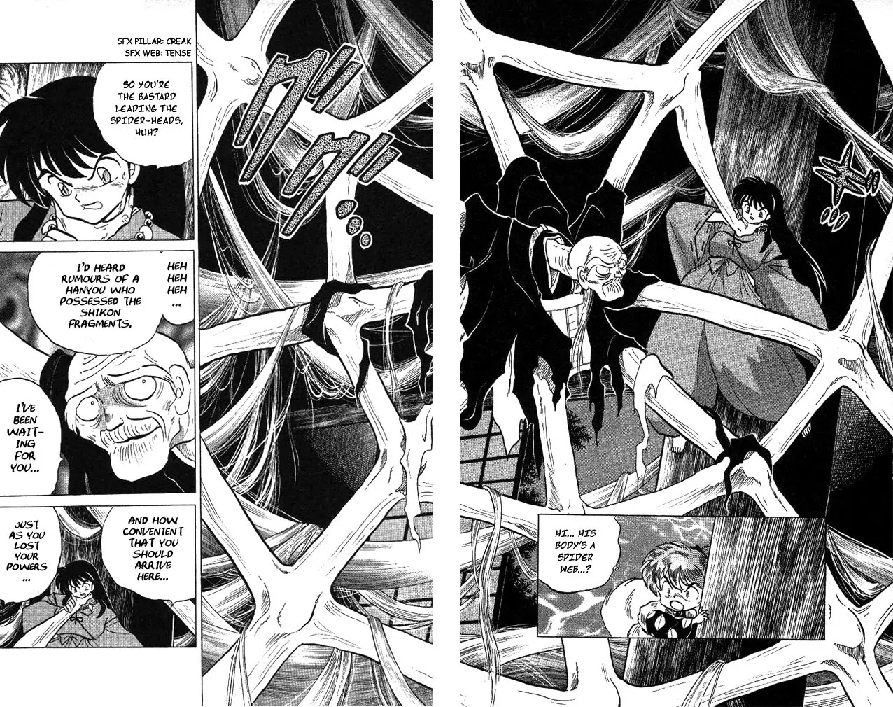 InuYasha Chapter 41 page 4 - Chapter 41: Spider Web