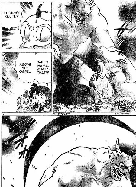 InuYasha Chapter 410 page 10 - Chapter 410: Meidou Zangetsuha