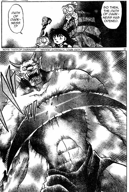 InuYasha Chapter 410 page 11 - Chapter 410: Meidou Zangetsuha