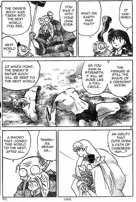 InuYasha Chapter 410 page 13 - Chapter 410: Meidou Zangetsuha