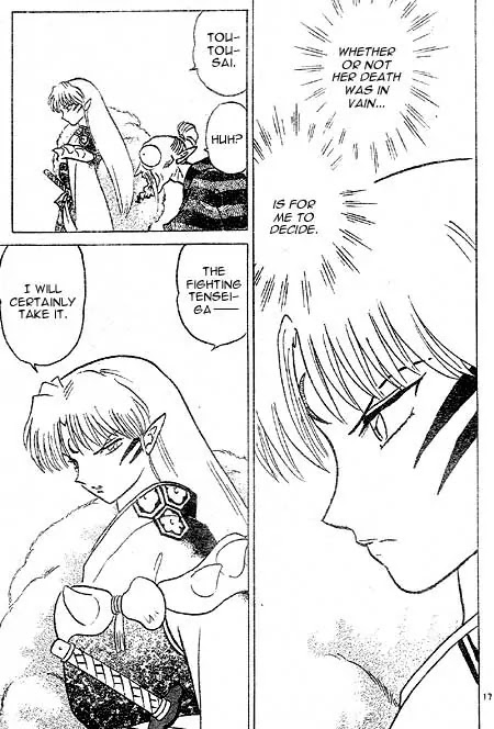 InuYasha Chapter 410 page 17 - Chapter 410: Meidou Zangetsuha