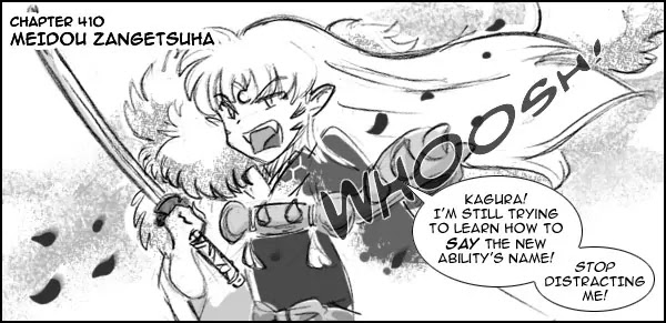 InuYasha Chapter 410 page 19 - Chapter 410: Meidou Zangetsuha