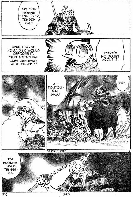 InuYasha Chapter 410 page 5 - Chapter 410: Meidou Zangetsuha