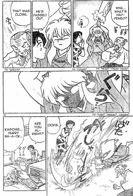 InuYasha Chapter 411 page 10 - Chapter 411: Kind Boy
