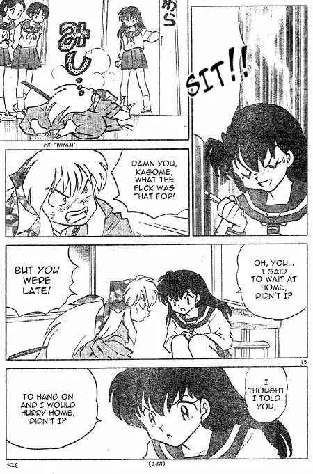 InuYasha Chapter 411 page 15 - Chapter 411: Kind Boy