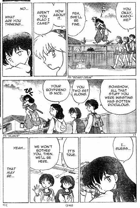 InuYasha Chapter 411 page 17 - Chapter 411: Kind Boy