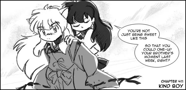 InuYasha Chapter 411 page 19 - Chapter 411: Kind Boy