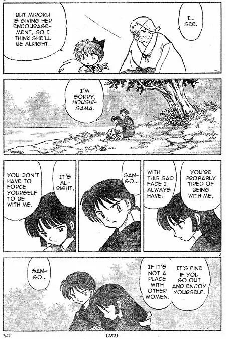 InuYasha Chapter 411 page 3 - Chapter 411: Kind Boy