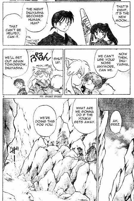 InuYasha Chapter 412 page 5 - Chapter 412: Nikosen