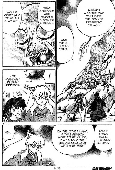 InuYasha Chapter 412 page 9 - Chapter 412: Nikosen