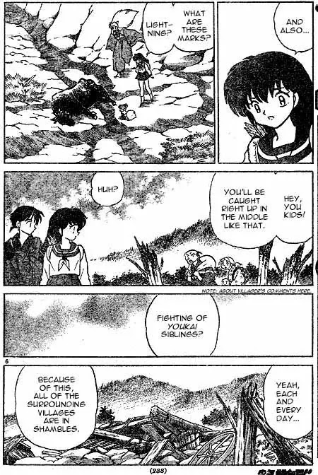 InuYasha Chapter 416 page 6 - Chapter 416: Kinka & Ginka