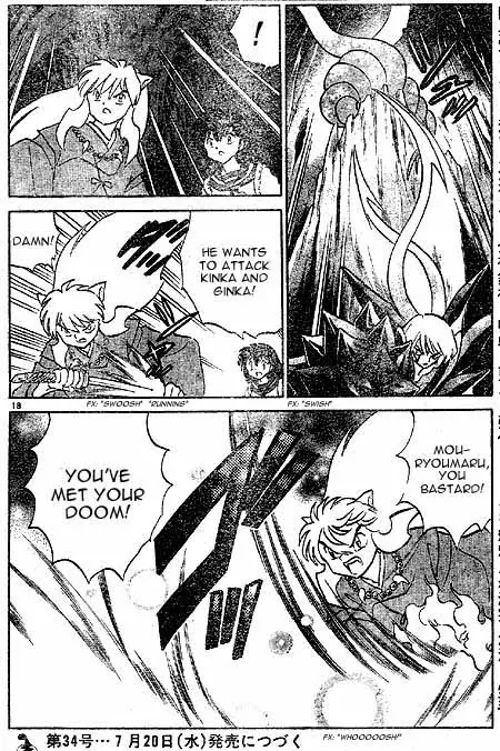 InuYasha Chapter 417 page 18 - Chapter 417: Strong Bond