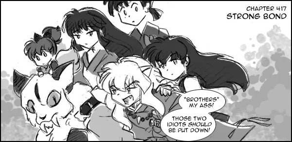 InuYasha Chapter 417 page 19 - Chapter 417: Strong Bond