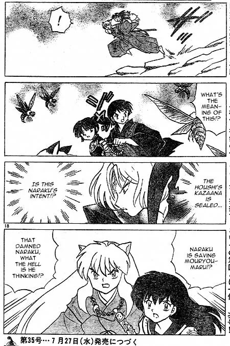 InuYasha Chapter 418 page 18 - Chapter 418: The Effect of Blood