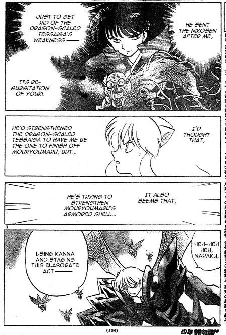InuYasha Chapter 419 page 3 - Chapter 419: Entrapped Brothers