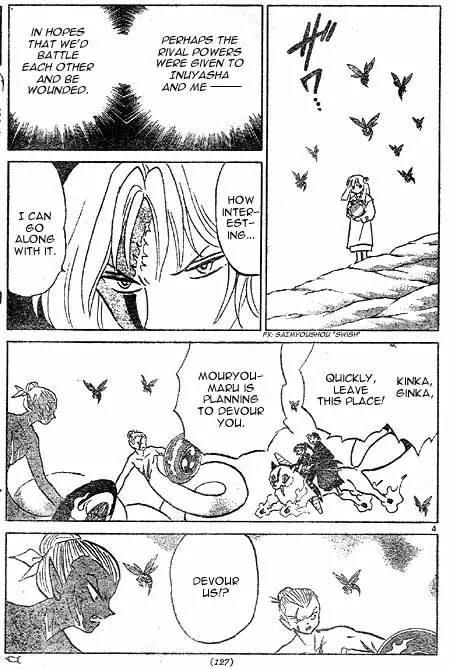 InuYasha Chapter 419 page 4 - Chapter 419: Entrapped Brothers