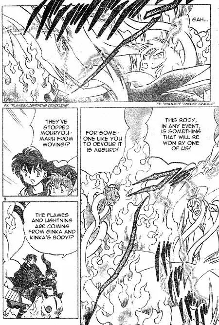 InuYasha Chapter 419 page 9 - Chapter 419: Entrapped Brothers