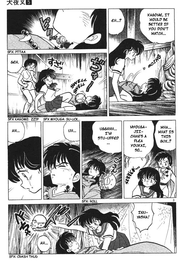 InuYasha Chapter 42 page 3 - Chapter 42: Within the Barrier