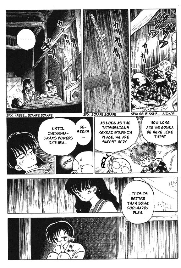 InuYasha Chapter 42 page 7 - Chapter 42: Within the Barrier