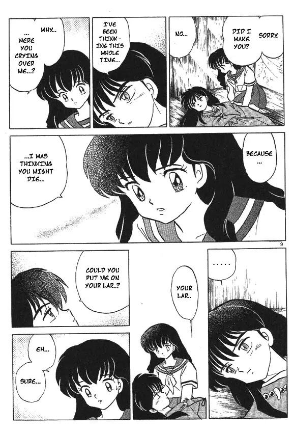 InuYasha Chapter 42 page 9 - Chapter 42: Within the Barrier