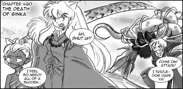 InuYasha Chapter 420 page 19 - Chapter 420: The Death Of Ginka
