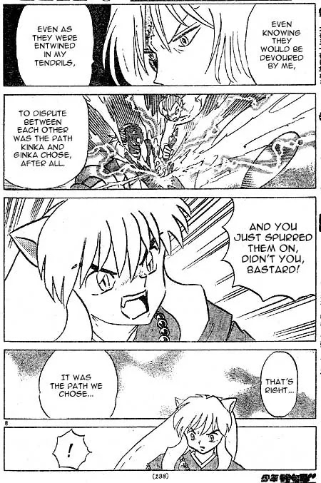 InuYasha Chapter 420 page 8 - Chapter 420: The Death Of Ginka
