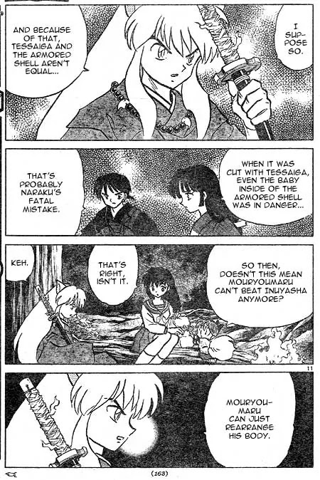 InuYasha Chapter 422 page 11 - Chapter 422: Flames Of Tessaiga