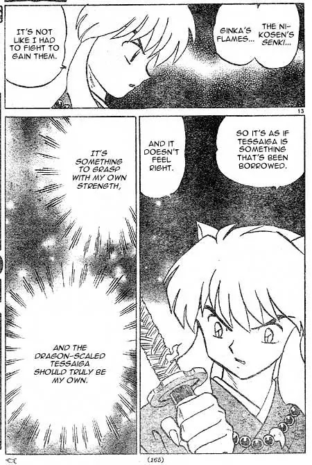 InuYasha Chapter 422 page 13 - Chapter 422: Flames Of Tessaiga