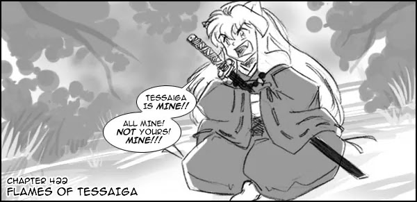 InuYasha Chapter 422 page 19 - Chapter 422: Flames Of Tessaiga