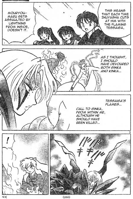 InuYasha Chapter 422 page 3 - Chapter 422: Flames Of Tessaiga