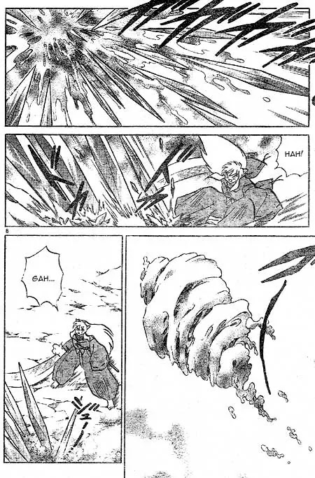 InuYasha Chapter 422 page 8 - Chapter 422: Flames Of Tessaiga
